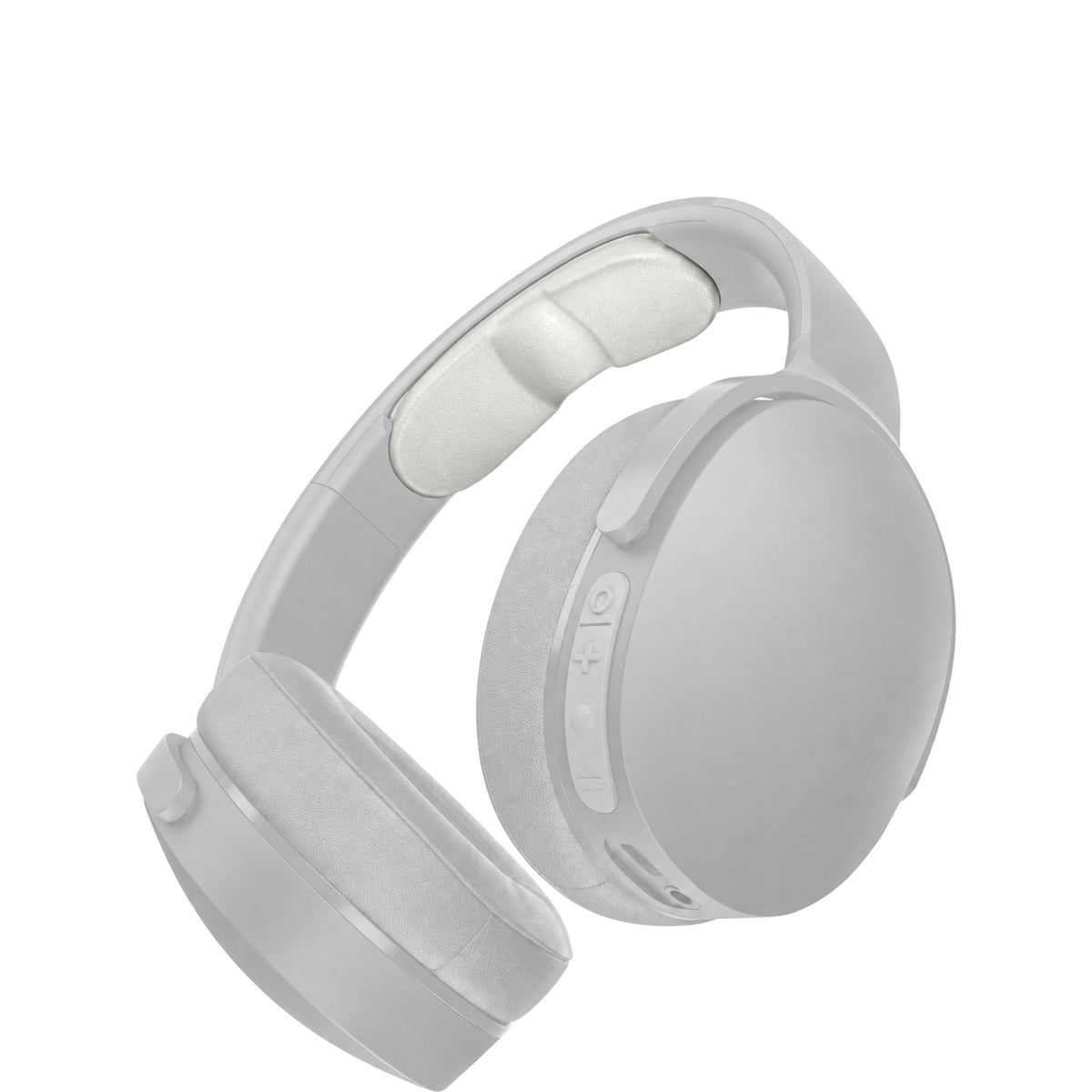Hoofdband voor Skullcandy Hesh Evo / Crusher – Vervangende koptelefoon hoofdband, geschikt voor Hesh 3, Hesh Evo en Crusher 3 – niet voor Crusher Evo — wit