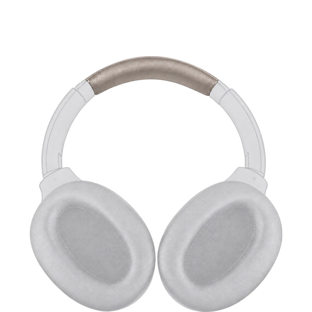 Hoofdband voor Sony WH-1000XM2 – Vervangende koptelefoon hoofdband, geschikt voor WH-1000XM2 en MDR-1000X – niet voor WH-1000XM3 — goud
