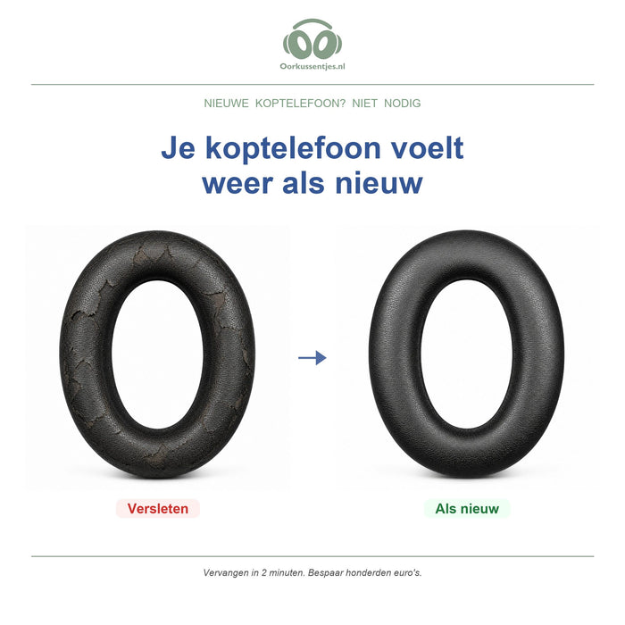 Oorkussens voor Bowers & Wilkins PX7 – Geschikt voor de originele PX7 (1e generatie)