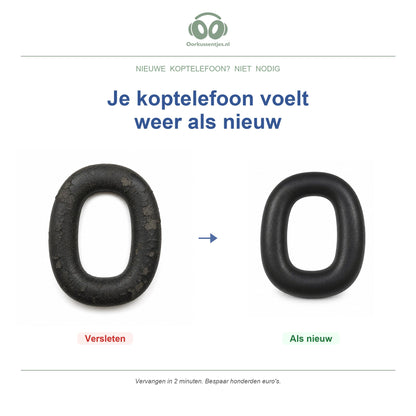 Oorkussens voor Bowers & Wilkins PX8 & PX7 S2 – Geschikt voor PX8, PX7 S2 en PX7 S2e