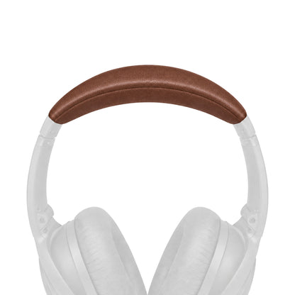 Hoofdband voor Bose QC35 – Vervangende koptelefoon hoofdband, geschikt voor QC35 en QC35 II – niet voor QC45 — bruin