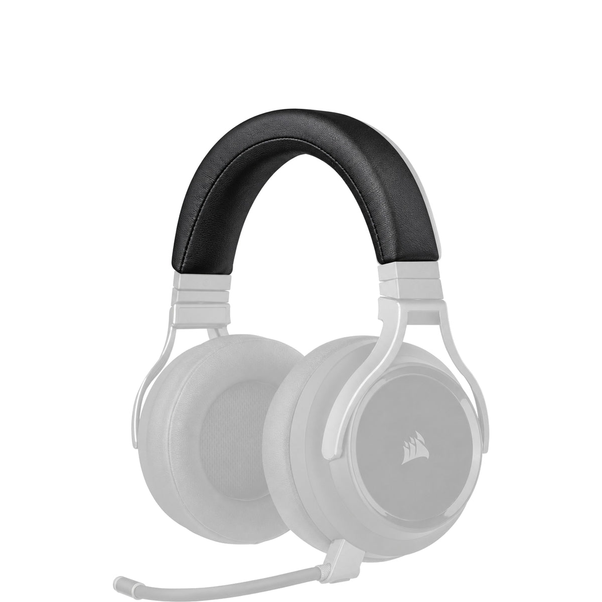 Hoofdband voor Corsair Virtuoso RGB Wireless – Vervangende koptelefoon hoofdband, geschikt voor Virtuoso RGB Wireless, SE en XT – niet voor Virtuoso Max — zwart