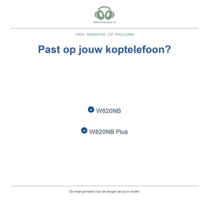 Hoofdband voor Edifier W820NB – Vervangende koptelefoon hoofdband, geschikt voor W820NB en W820NB Plus — compatibele modellen