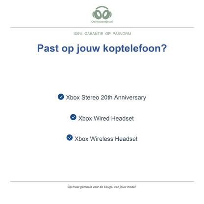 Hoofdband voor Microsoft Xbox Wireless Headset – Vervangende koptelefoon hoofdband, geschikt voor Xbox Wireless, Xbox Wired en Xbox Stereo 20th Anniversary Special Edition — compatibele modellen