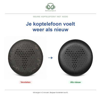 Oorkussens voor AKG Y500 – Geschikt voor AKG Y500 — Before and after