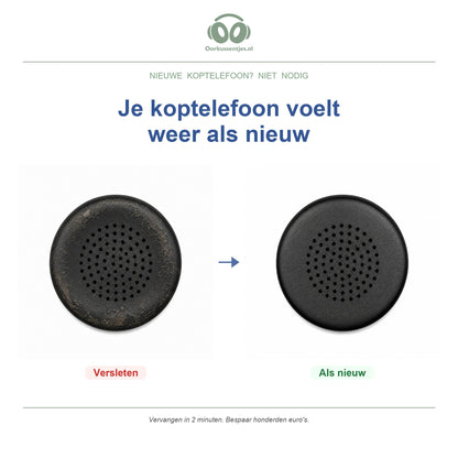 Oorkussens voor Skullcandy Uproar Serie – Geschikt voor Uproar, Uproar Wireless — Before and after