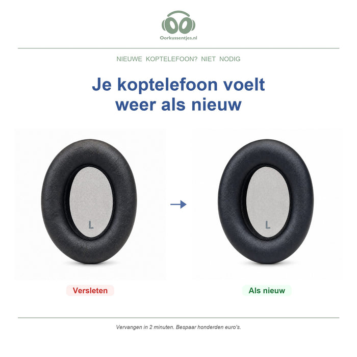 Oorkussens voor JBL Club One – Geschikt voor JBL Club One — Before and after