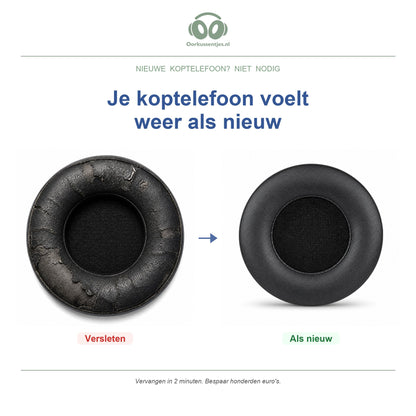 Oorkussens voor Skullcandy Hesh / Hesh 2 Serie – Geschikt voor Hesh, Hesh 2, Hesh 2 Wireless en meer — Before and after