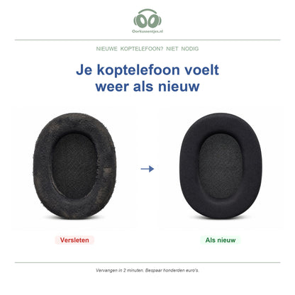 Oorkussens voor Corsair HS55 / HS65 Serie – Geschikt voor HS55, HS55 Surround, HS65, HS65 Wireless en meer — Before and after