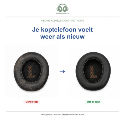 Oorkussens voor JBL Quantum ONE – Geschikt voor JBL Quantum ONE — Before and after