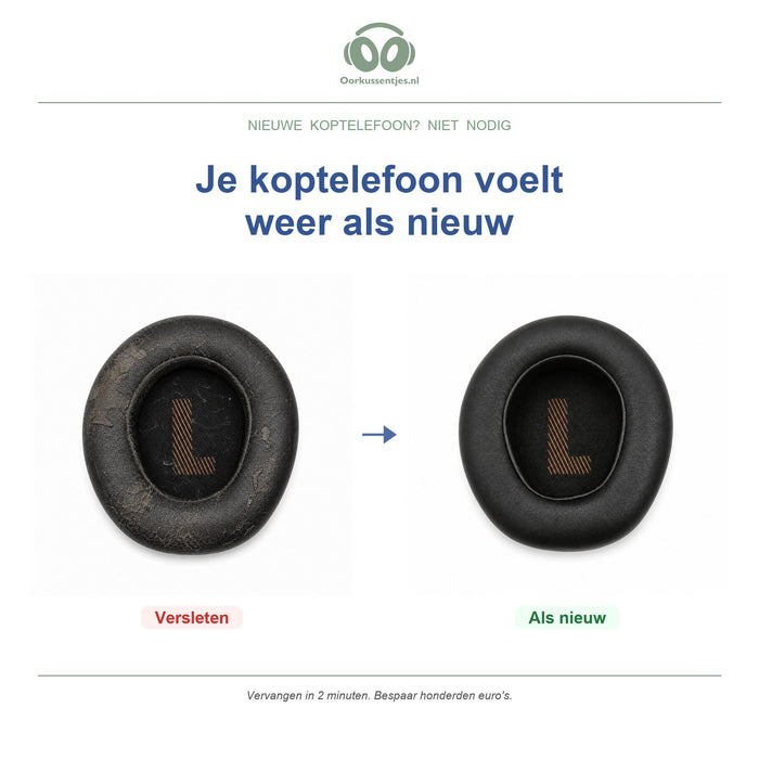 Oorkussens voor JBL Quantum ONE – Geschikt voor JBL Quantum ONE — Before and after