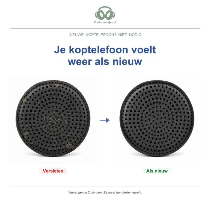 Oorkussens voor Skullcandy Grind Serie – Geschikt voor Grind, Grind Wireless — Before and after