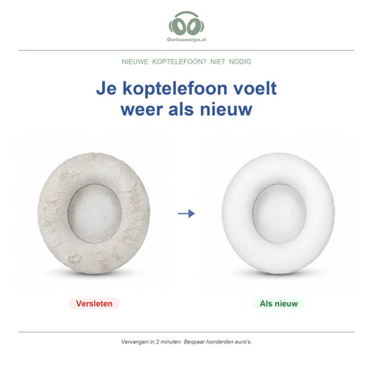 Oorkussens voor JBL Synchros Serie – Geschikt voor Synchros E50, E50BT, S500, S700 — Before and after