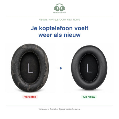 Oorkussens voor Sennheiser Momentum 3 Wireless – Geschikt voor Momentum 3 Wireless — Before and after