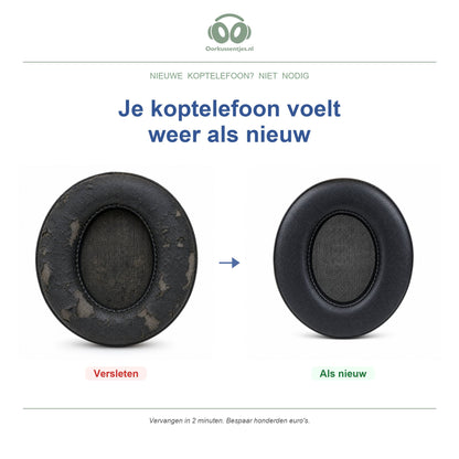Oorkussens voor Philips SHP9500 / SHP9600 – Geschikt voor SHP9500, SHP9500S, SHP9600 — Before and after