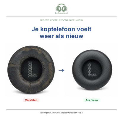 Oorkussens voor JBL Live 460NC / 670NC – Geschikt voor Live 460NC, Live 670NC — Before and after