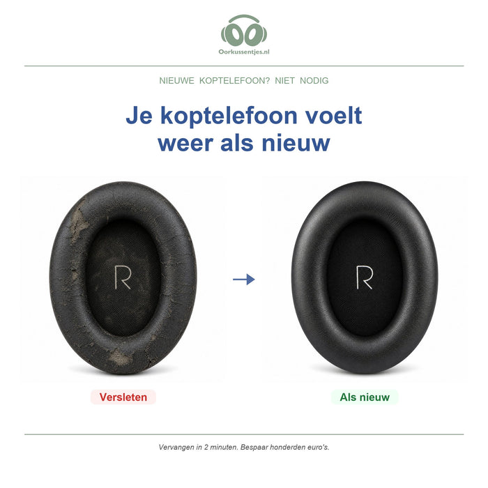 Oorkussens voor JBL Tour One Serie – Geschikt voor Tour One, Tour One M2 — Before and after
