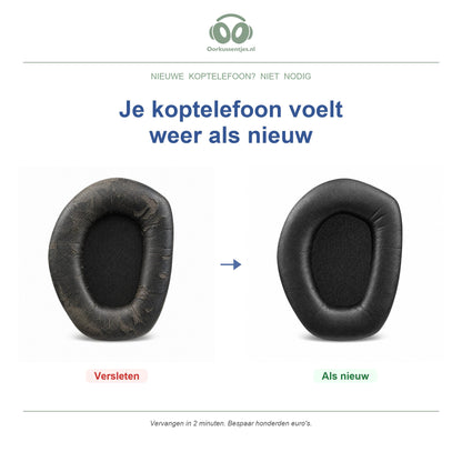 Oorkussens voor Sennheiser RS / HDR Serie – Geschikt voor RS 175, RS 185, RS 195, HDR 175 en meer — Before and after
