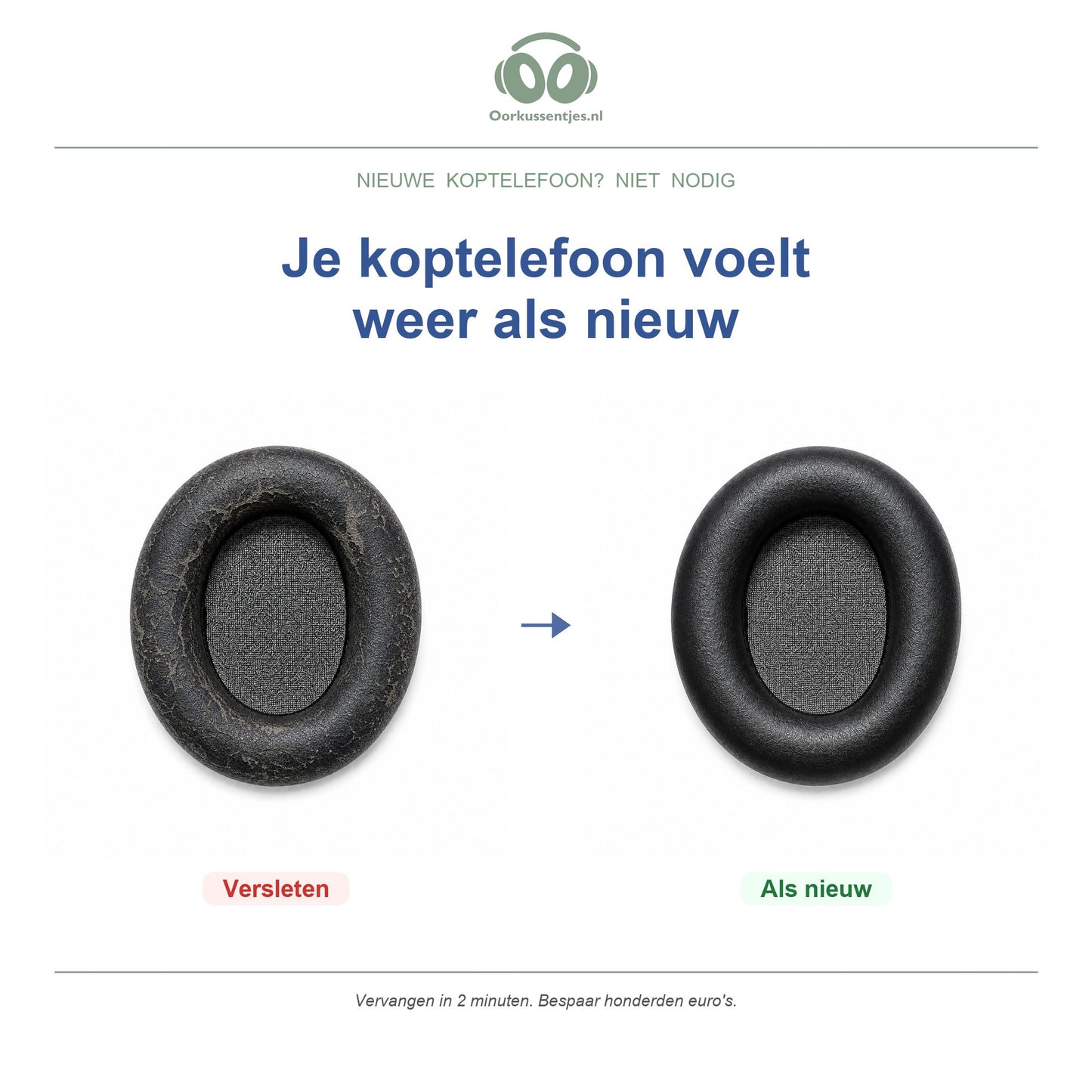Oorkussens voor SteelSeries Arctis Nova Pro Wireless – Geschikt voor Nova Pro Wireless, Xbox, PlayStation — Before and after