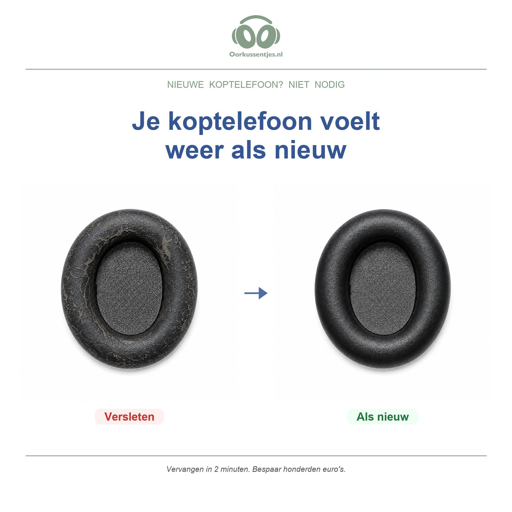 Oorkussens voor SteelSeries Arctis Nova Pro Wireless – Geschikt voor Nova Pro Wireless, Xbox, PlayStation — Before and after