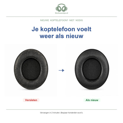 Oorkussens voor Razer Kraken V2 Serie – Geschikt voor Kraken Pro V2, Kraken 7.1 V2, Kraken 7.1 Chroma V2 en meer — Before and after