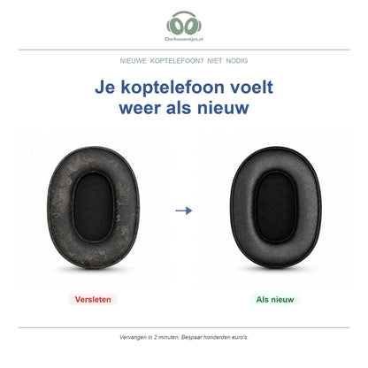 Oorkussens voor Skullcandy Crusher / Hesh 3 – Geschikt voor Crusher Wireless, Crusher Evo, Hesh 3, Hesh ANC en meer — Before and after