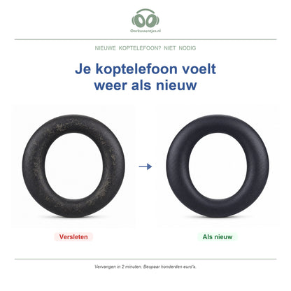 Oorkussens voor Sony PlayStation 5 Pulse 3D – Geschikt voor PlayStation 5 Pulse 3D — Before and after