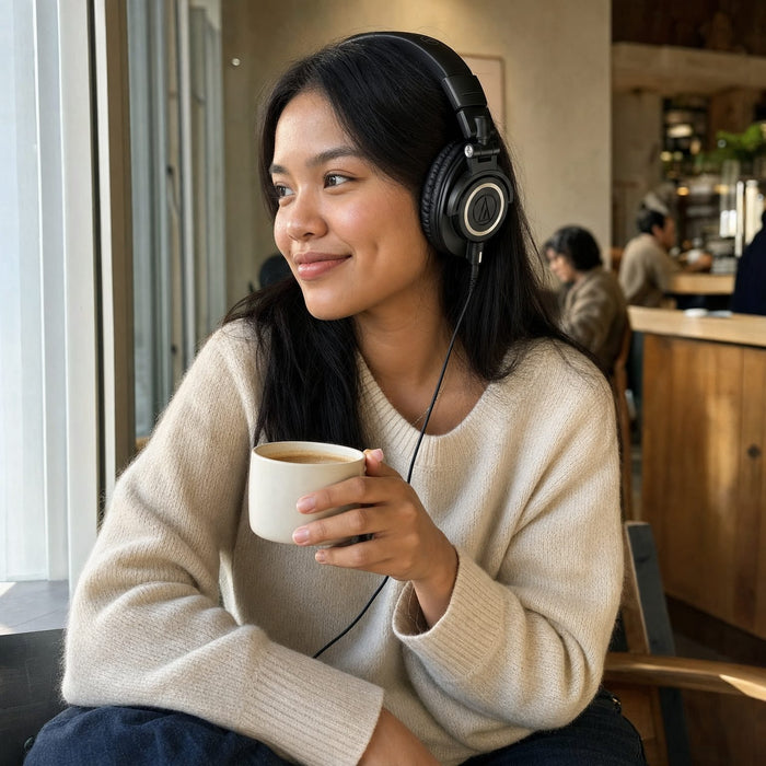 Oorkussens voor Audio-Technica M-Serie – Geschikt voor ATH-M50x, ATH-M40x, ATH-M30x en meer — Lifestyle