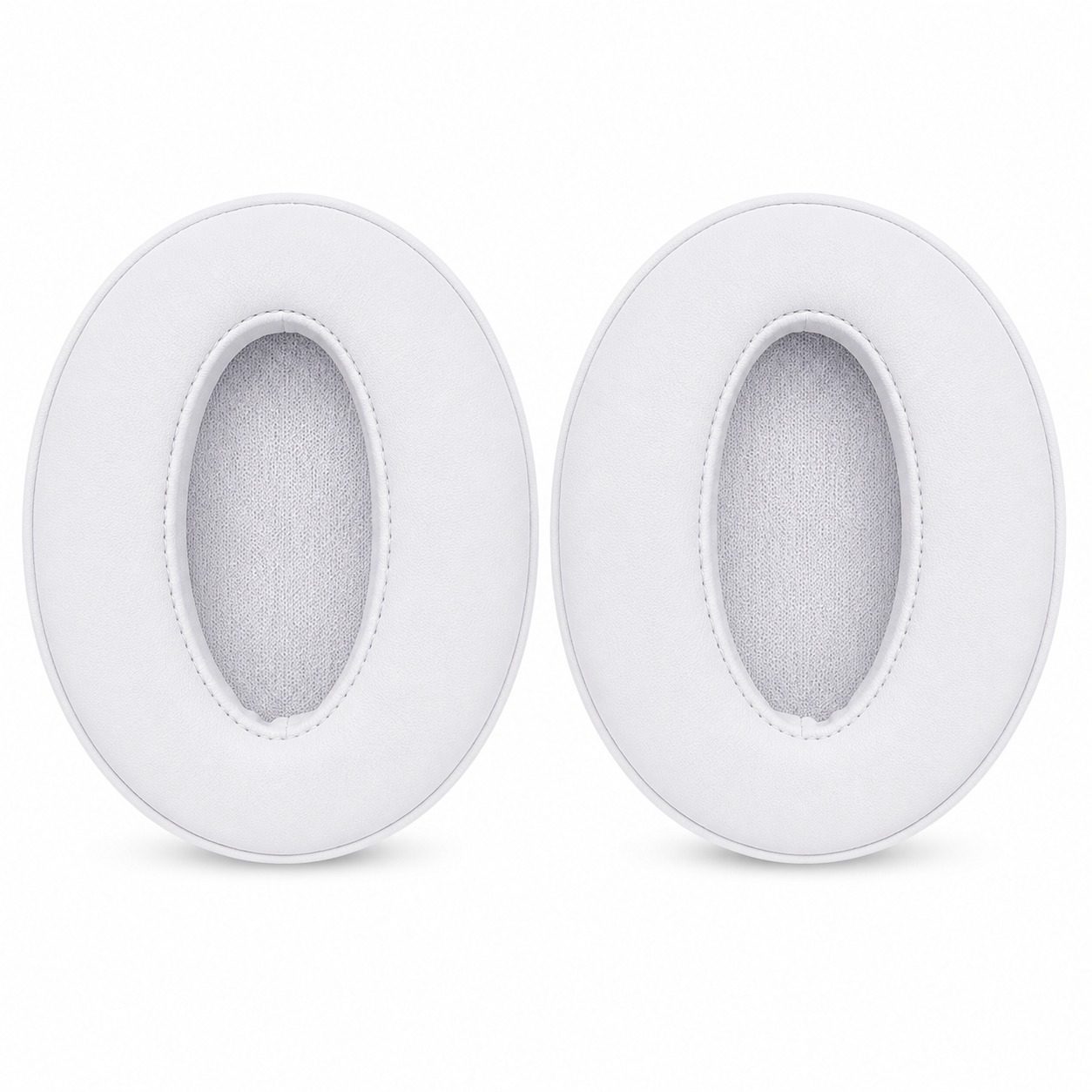 Oorkussens voor Sennheiser HD 400 / 450 Serie – Geschikt voor HD 4.50BT, HD 450BT, HD 400S, HD 458BT en meer Wit Kunstleer