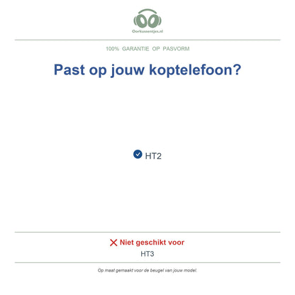Hoofdband voor TOZO HT2 – Vervangende koptelefoon hoofdband, geschikt voor HT2 – niet voor HT3 — compatibele modellen